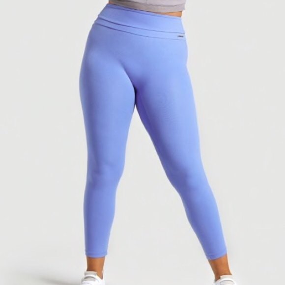 Whitney Simmons x Gymshark Beautiful Blue Whitney High Rise Leggings - Picture 2 of 3